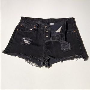 Levi’s 501 Mid-Rise Denim Shorts